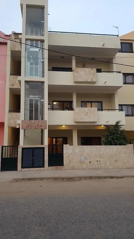 شقة Surf House Cabo Verde سانتا ماريا